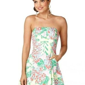 Lilly Pulitzer Multicolor Floral Dress Mariposa Dress